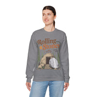 Rolling Stones "Since AD33" Easter Empty Tomb Christian – Gildan Heavy Blend | Trendy Men's and Women’s Soft Sweatshirt. Direct to Garment. Printed & Shipped in the USA. Unisex Sizes.