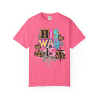 His Way Is Better, Patchwork - Comfort Colors | Trendy Women's T-Shirt. Direct to Garment. Printed & Shipped in the USA. Unisex Sizes.