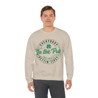 Everybody In The Pub Gettin' Tipsy – Gildan Heavy Blend | Trendy Women’s and Men's Soft Sweatshirt. Direct to Garment. Printed & Shipped in the USA. Unisex Sizes.