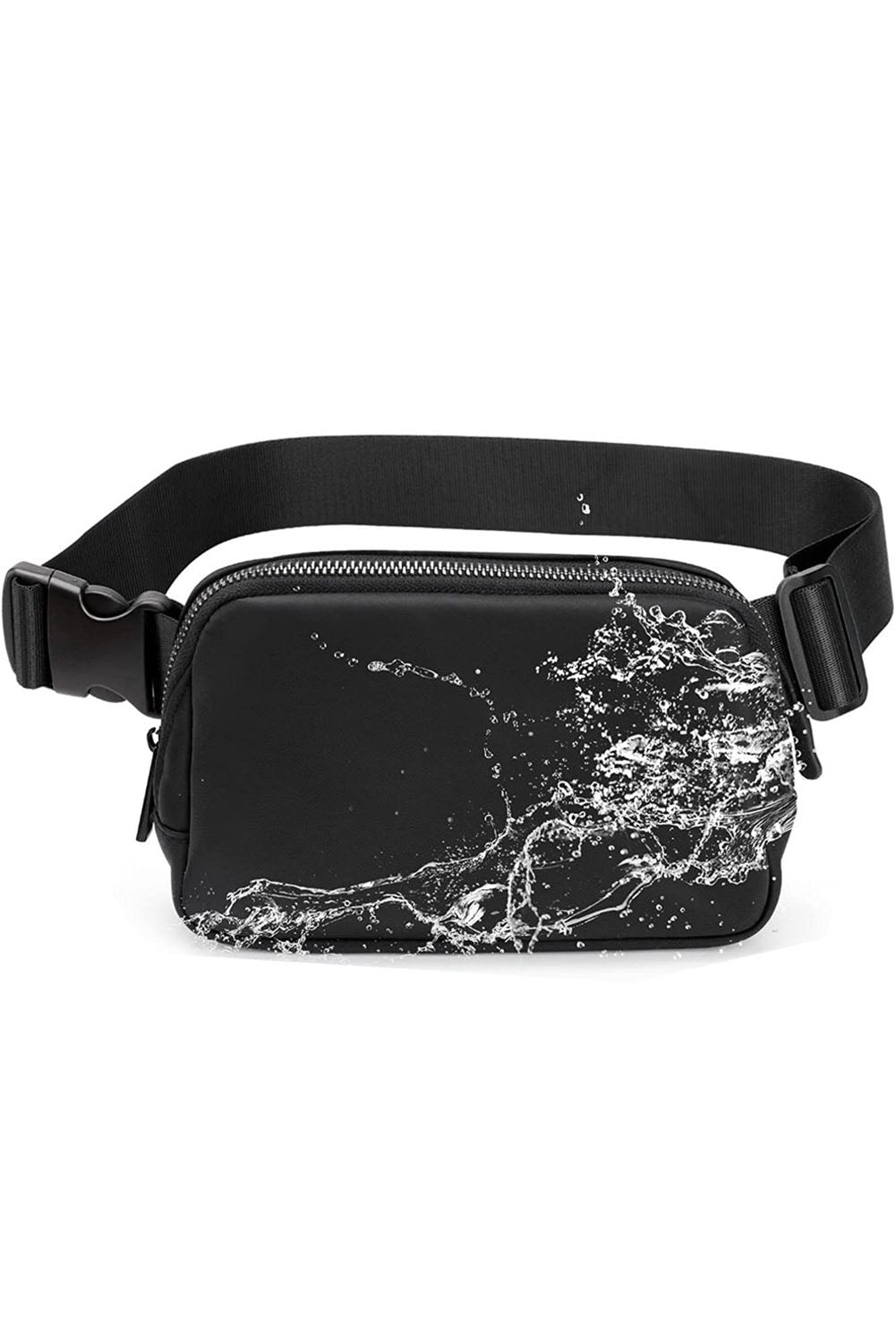 Waterproof (Black) Zipped Crossbody Bag