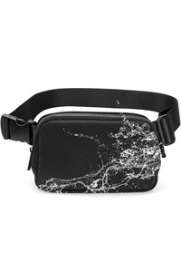Waterproof (Black) Zipped Crossbody Bag