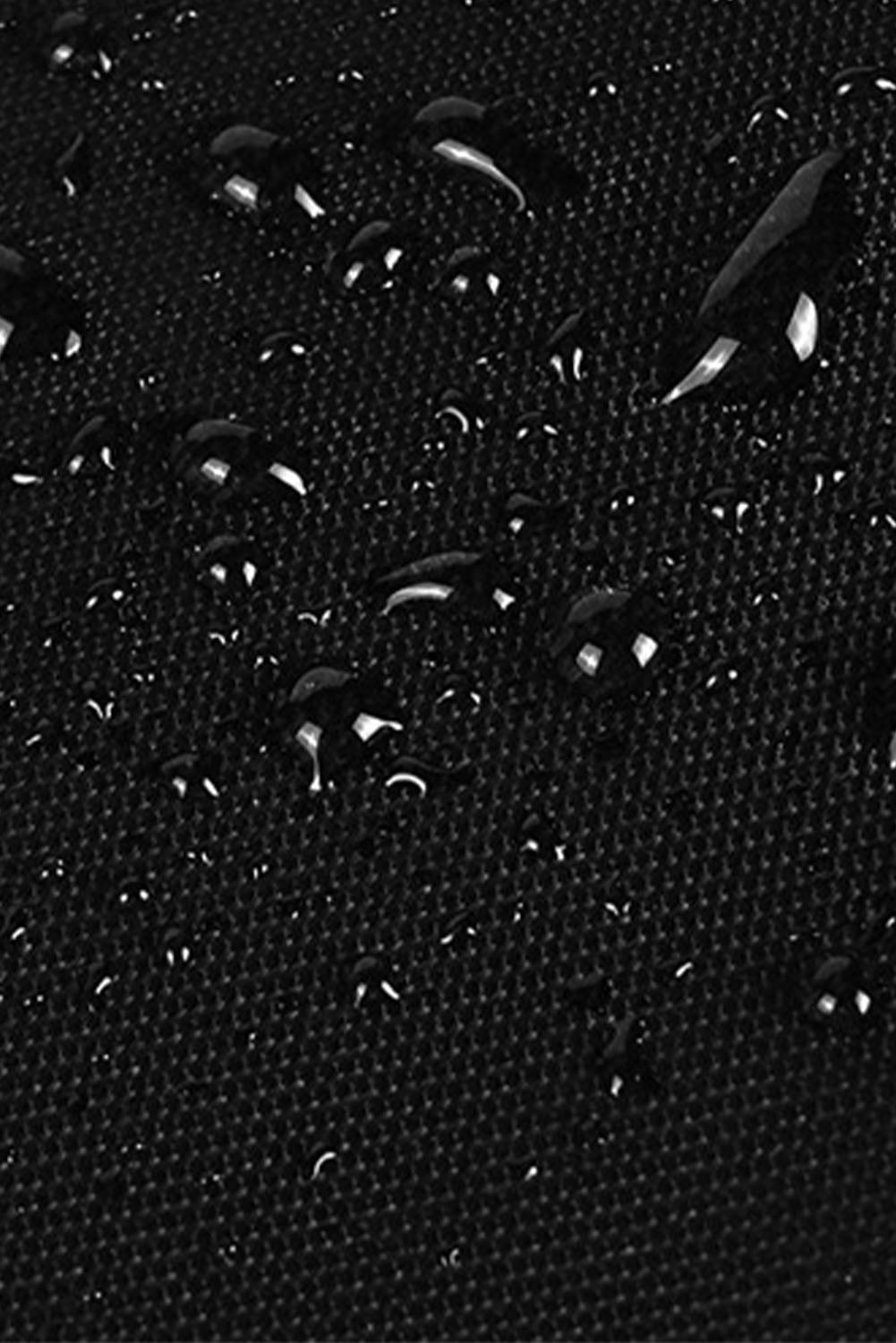 Waterproof (Black) Zipped Crossbody Bag