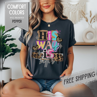 His Way Is Better, Patchwork - Comfort Colors | Trendy Women's T-Shirt. Direct to Garment. Printed & Shipped in the USA. Unisex Sizes.