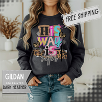 His Way Is Better, Patchwork – Gildan Heavy Blend | Trendy Women’s Soft Sweatshirt. Direct to Garment. Printed & Shipped in the USA. Unisex Sizes.