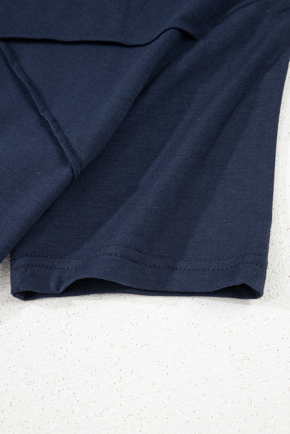 Jasmine (Dark Blue) Round Neck T-Shirt