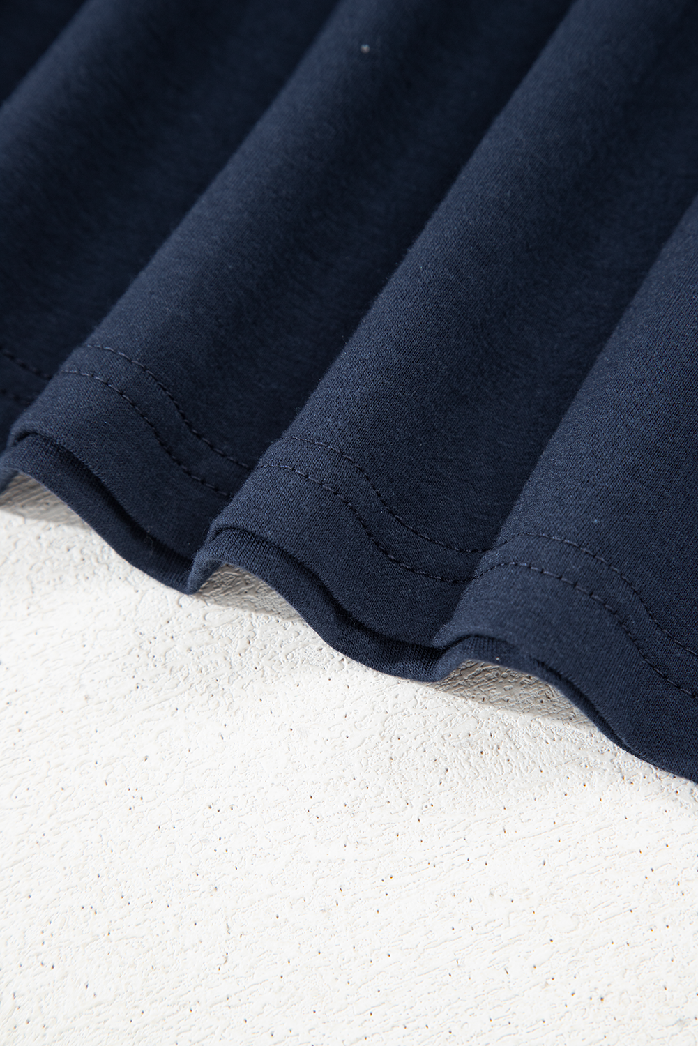 Jasmine (Dark Blue) Round Neck T-Shirt