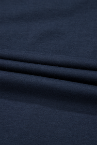Jasmine (Dark Blue) Round Neck T-Shirt