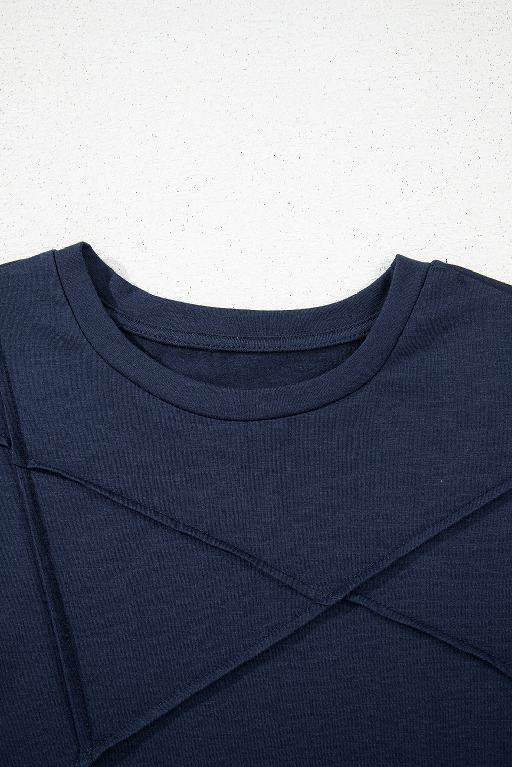 Jasmine (Dark Blue) Round Neck T-Shirt