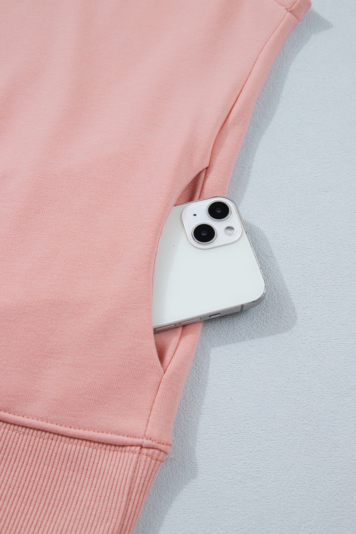 Mock Neck (Light Pink) Cap Sleeve Lightweight Top