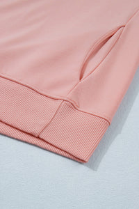 Mock Neck (Light Pink) Cap Sleeve Lightweight Top