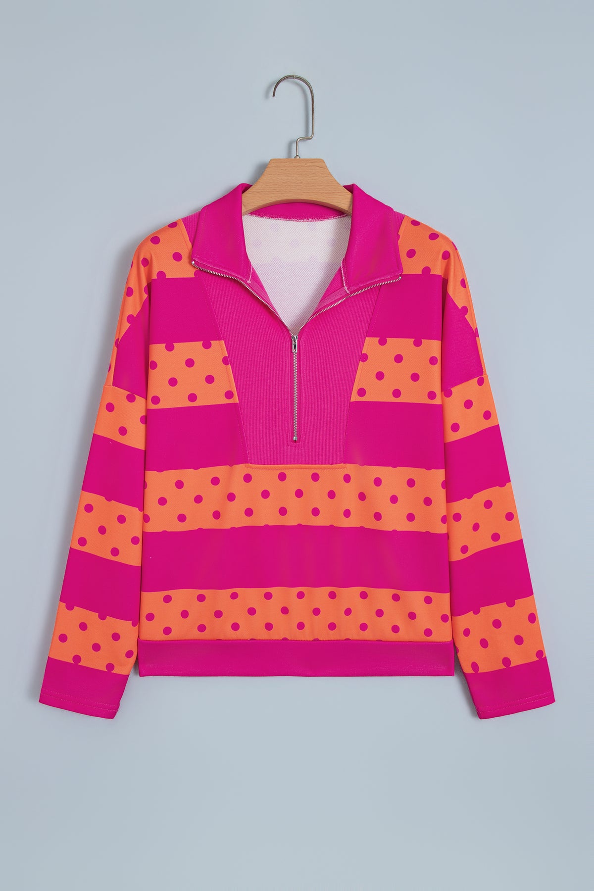 Color Me Happy Quarter Zip Pullover