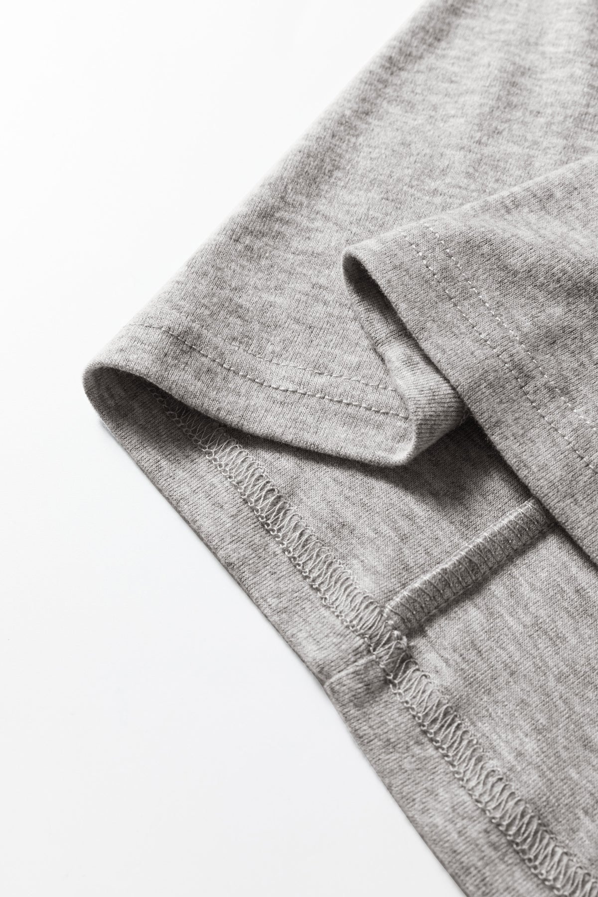 Vera Easy-Style (Gray) Long Sleeve Top w/Added-Length Cuffs