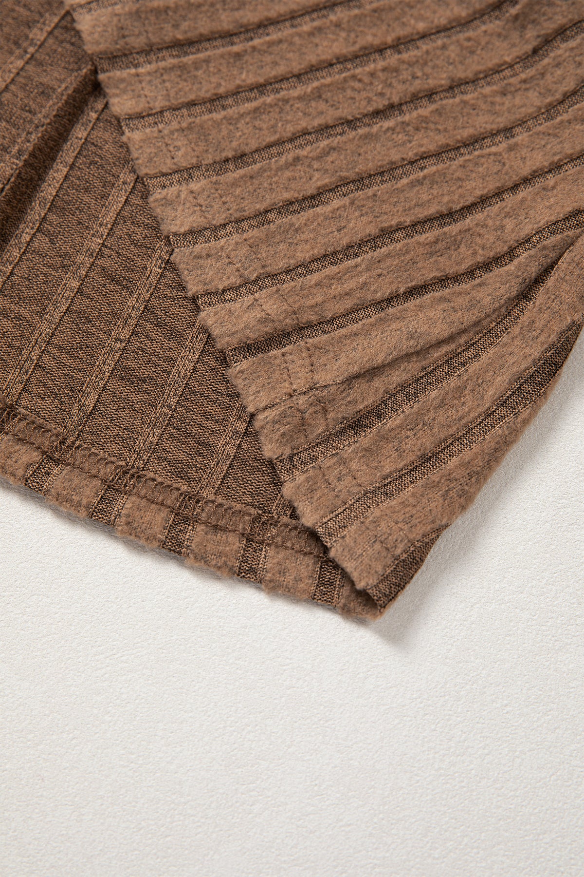 Slim Ribbed (Brown) Soft Tank Top