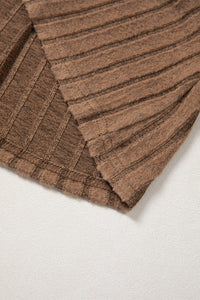 Slim Ribbed (Brown) Soft Tank Top