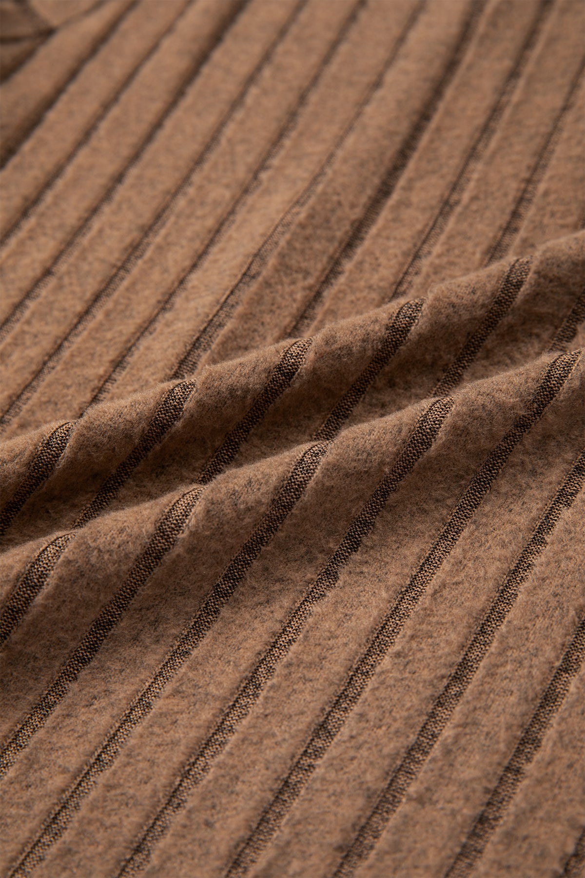 Slim Ribbed (Brown) Soft Tank Top