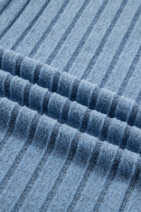 Slim Ribbed (Blue) Soft Tank Top