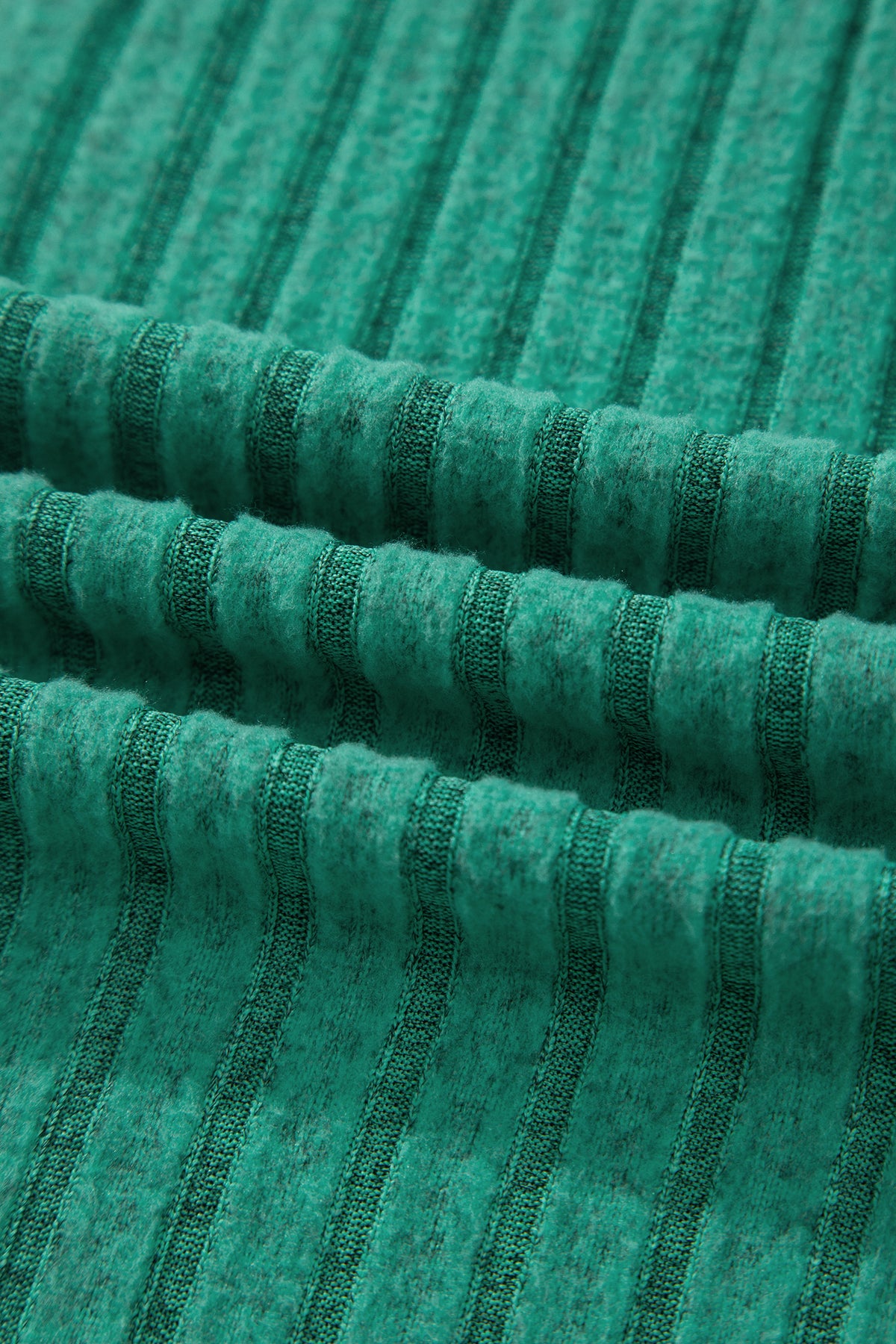 Slim Ribbed (Green) Soft Tank Top
