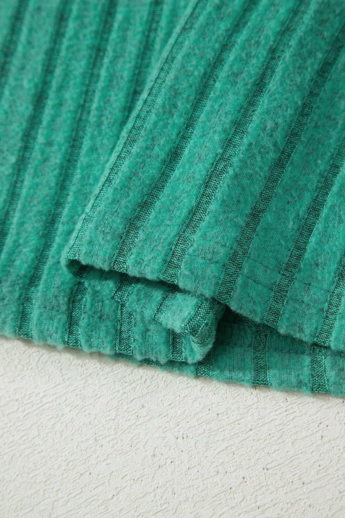 Slim Ribbed (Green) Soft Tank Top