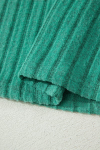 Slim Ribbed (Green) Soft Tank Top
