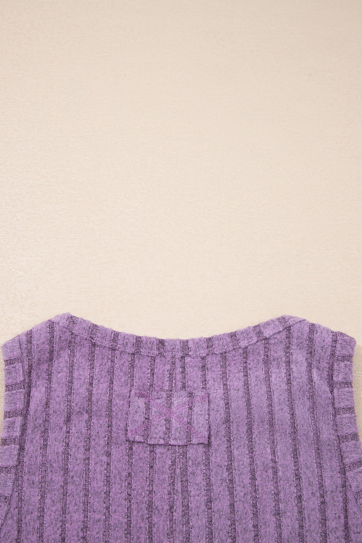 Slim Ribbed (Purple) Soft Tank Top