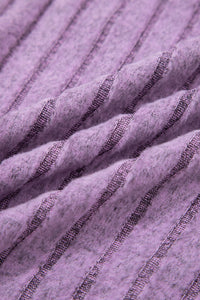 Slim Ribbed (Purple) Soft Tank Top