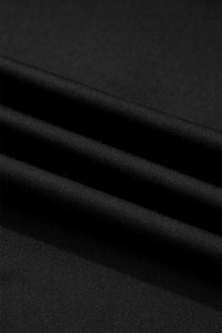 Wide-Strap Braless (Black) Tank Top w/Built-In Padding