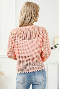 Blush Knit Bell-Sleeve Top