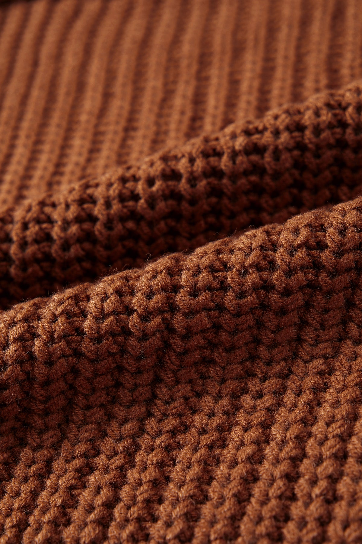 Bronco Babe (Latte) Cable Knit Sweater