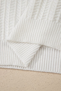 "Let's Play Football" 100% Cotton White & Pink Sleeveless Knit Sweater