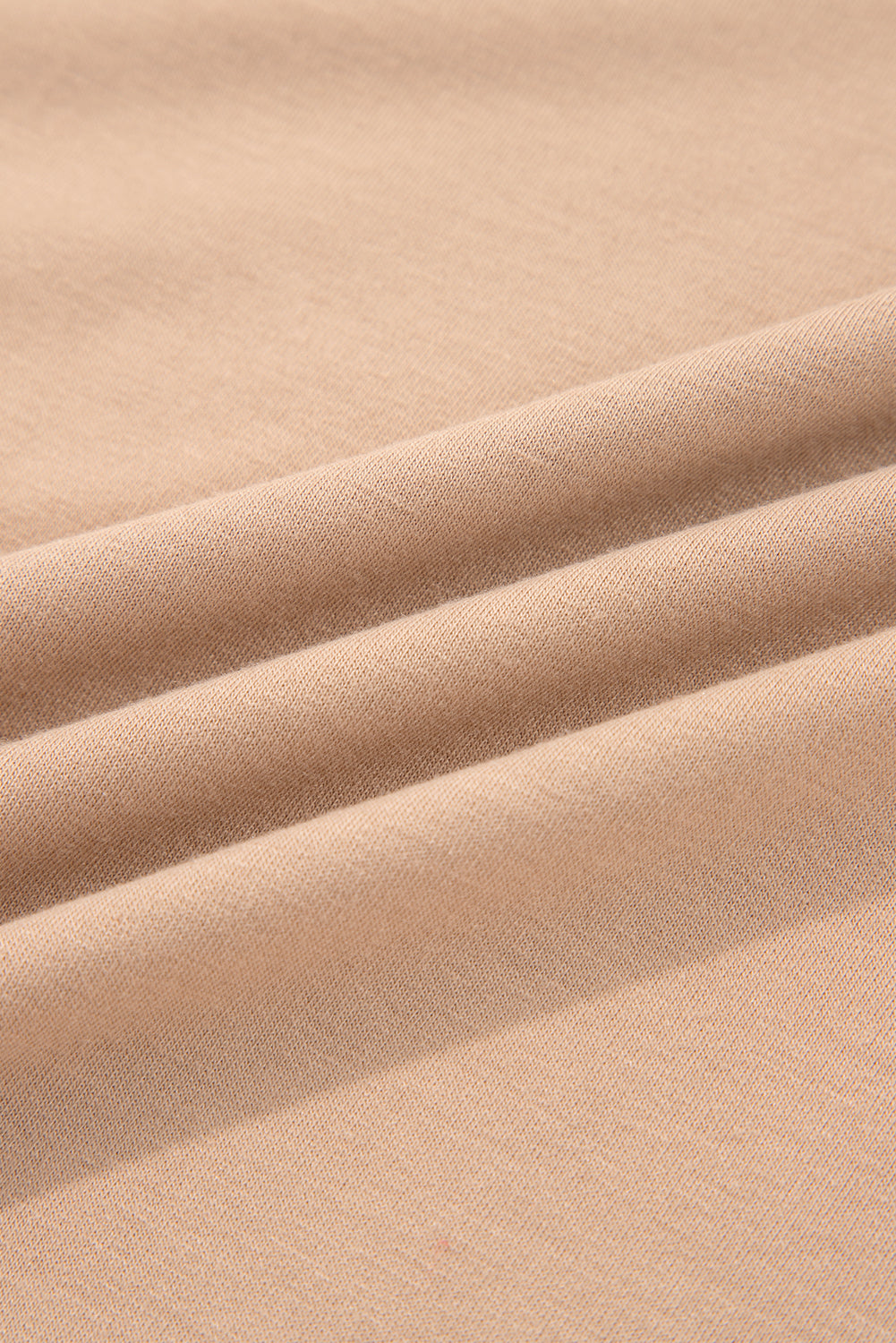 Clara Beige Braided Trim Puff-Sleeve Dress