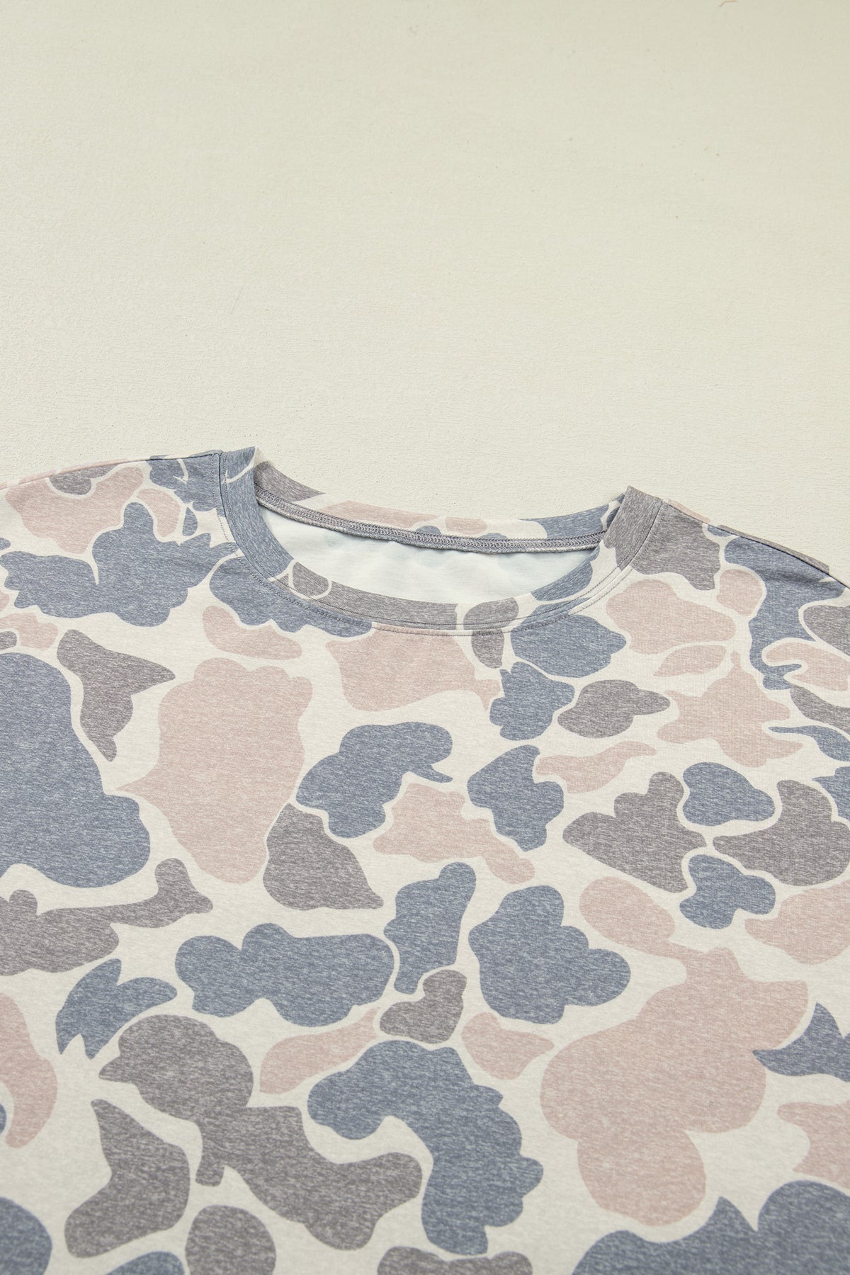 Camo Lightweight Loose Top (Matching Shorts Sold Separately)