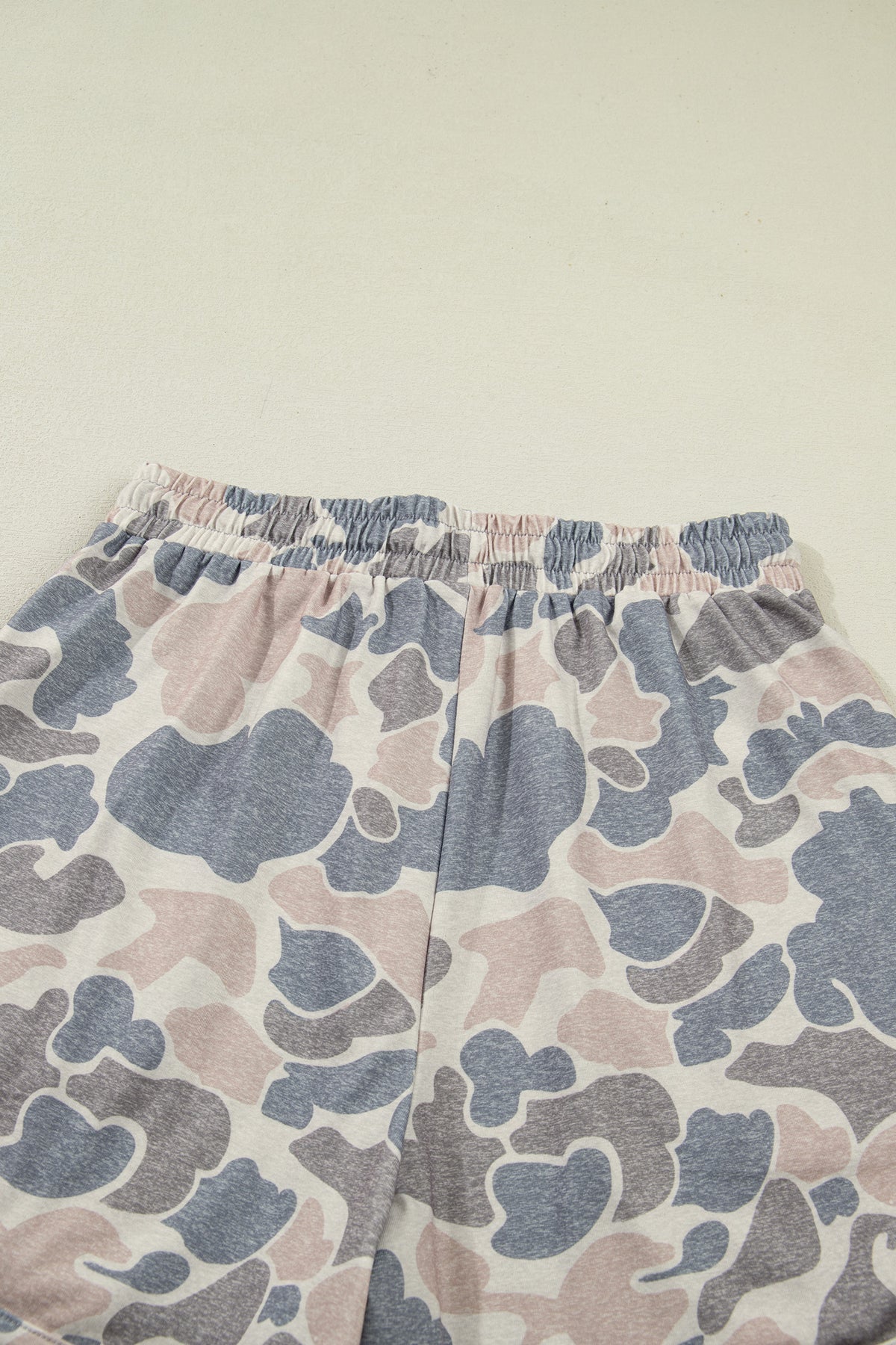 Camo Lightweight Drawstring Shorts w/Pockets (Matching Top Sold Separately)