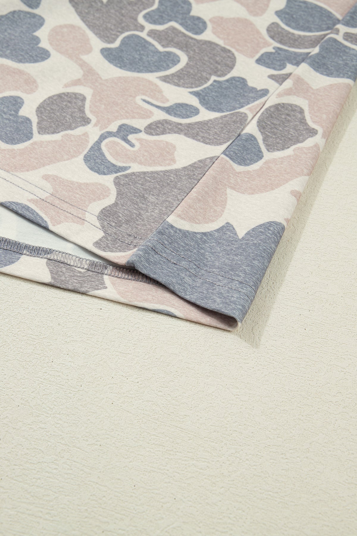 Camo Lightweight Loose Top (Matching Shorts Sold Separately)