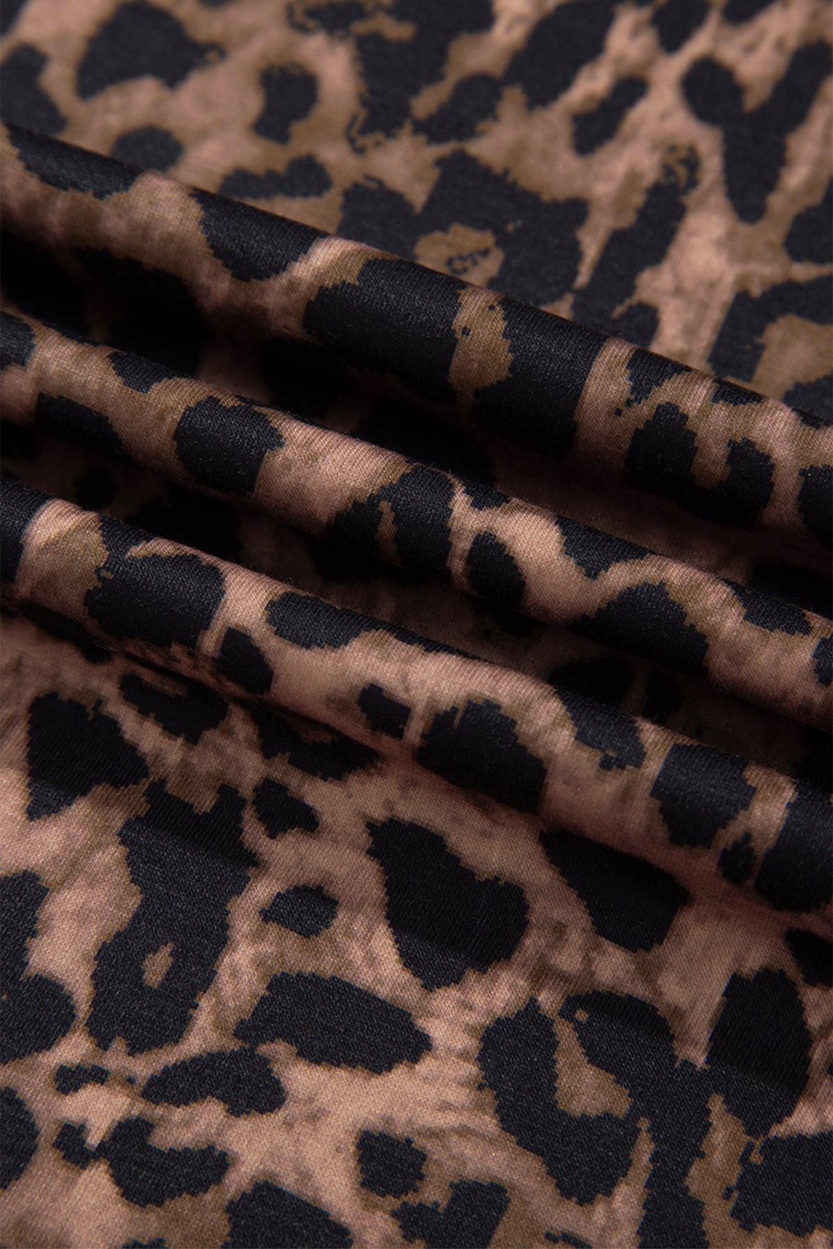Leopard Print Track Suit w/Pink Striped Detail - Hoodie & Pants
