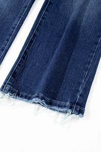 Bridget High-Rise Raw Hem Jeans - Cropped or Short Girl Approved