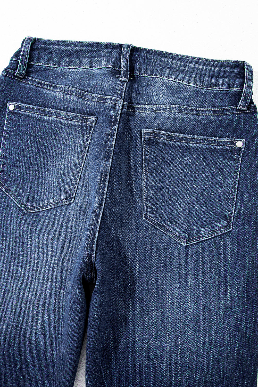 Bridget High-Rise Raw Hem Jeans - Cropped or Short Girl Approved