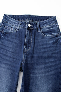 Bridget High-Rise Raw Hem Jeans - Cropped or Short Girl Approved