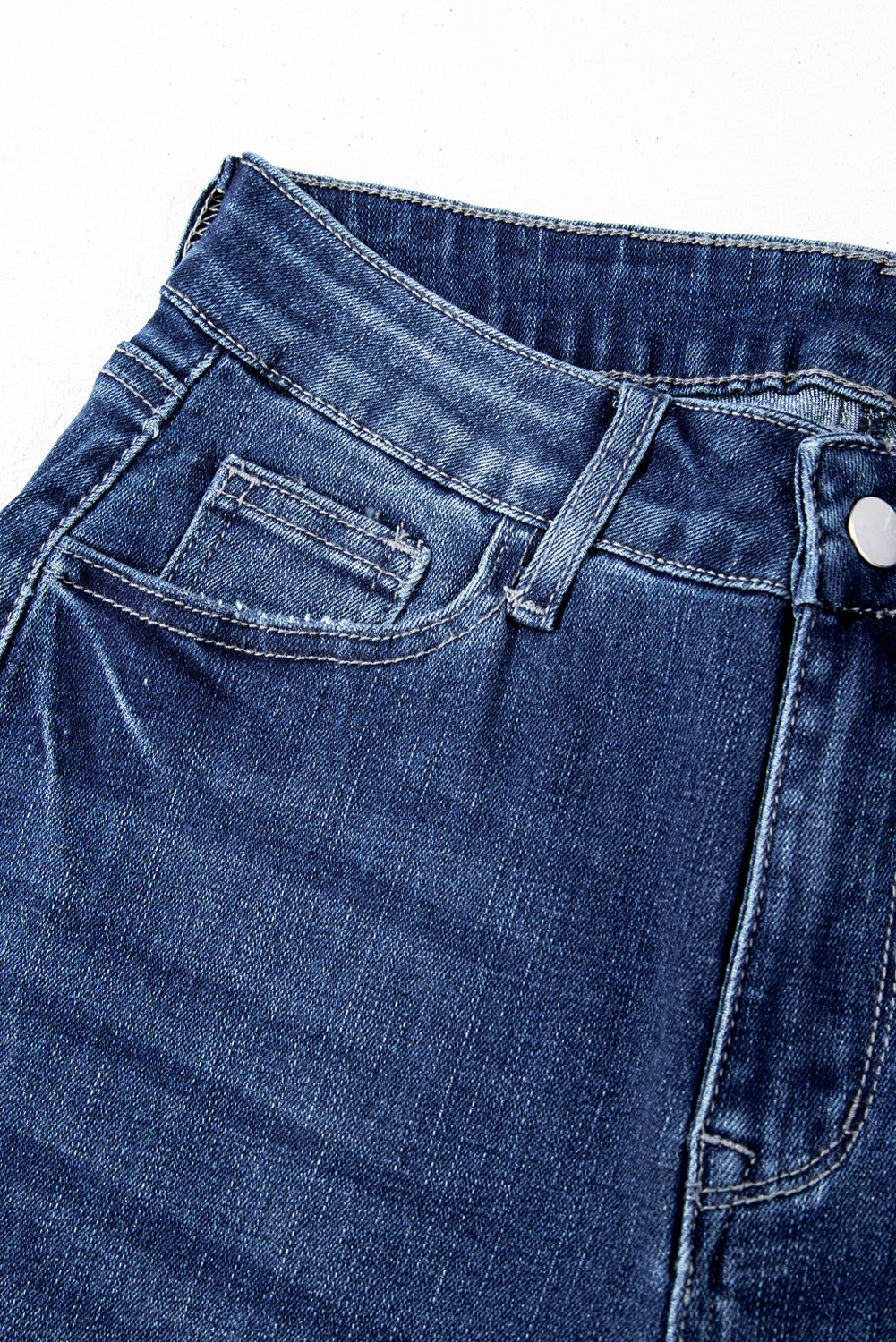 Bridget High-Rise Raw Hem Jeans - Cropped or Short Girl Approved