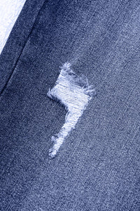 Tasha Dark Wash Straight Leg High-Rise Jeans w/Cuff