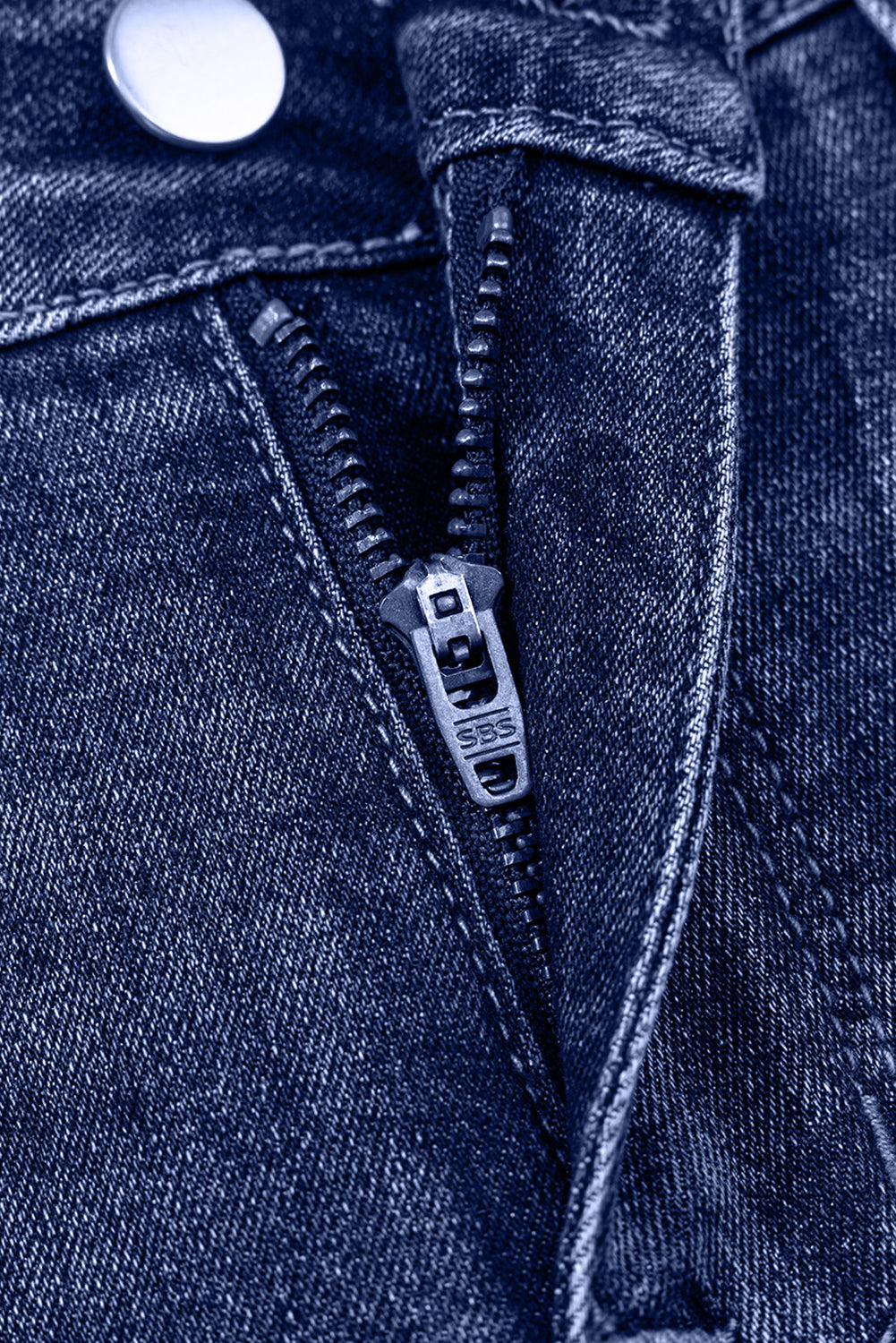 Tasha Dark Wash Straight Leg High-Rise Jeans w/Cuff