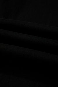 Abby (Black) High-Rise Double Button Denim Jeans