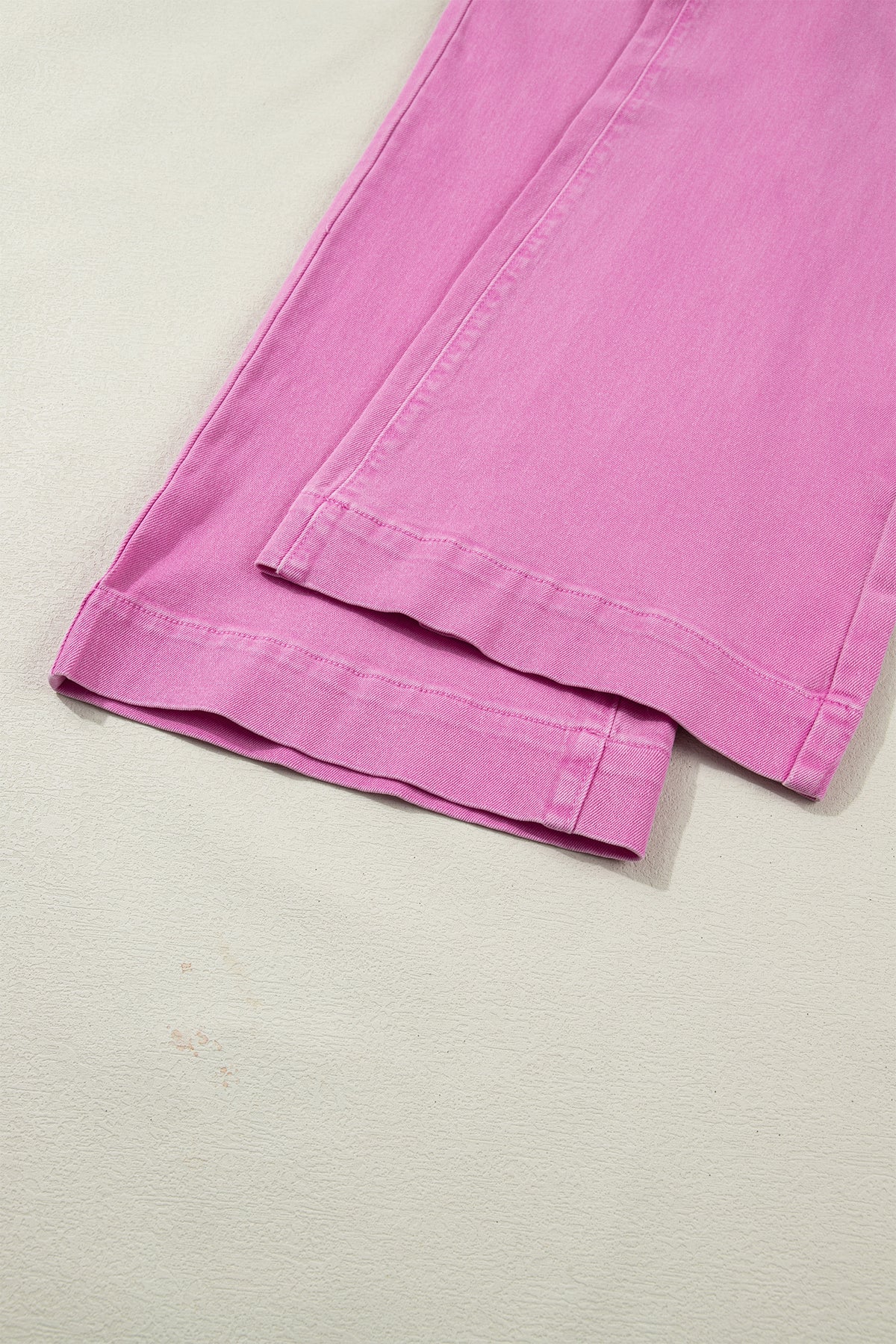 Abby (Pink) High-Rise Double Button Denim Jeans