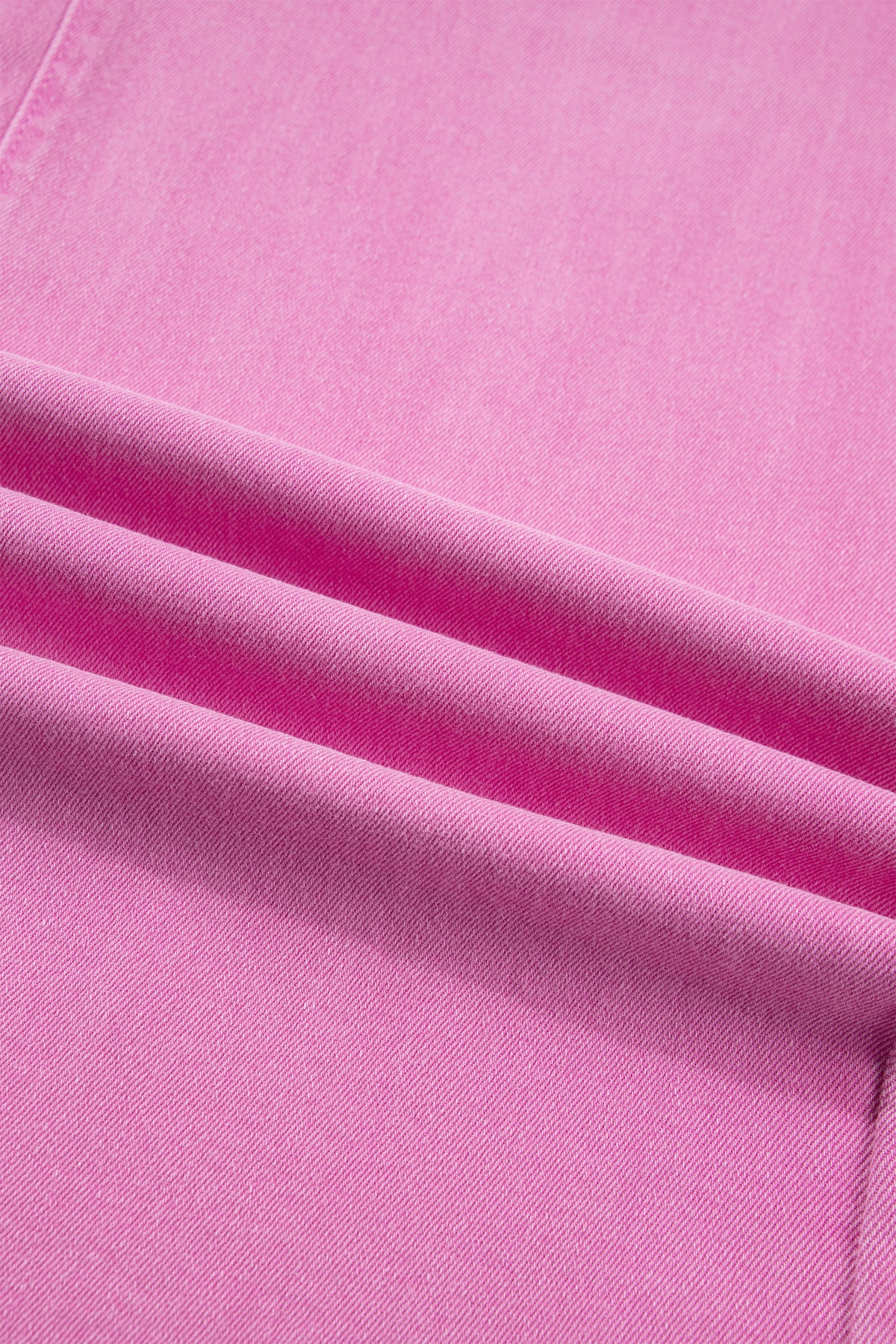 Abby (Pink) High-Rise Double Button Denim Jeans