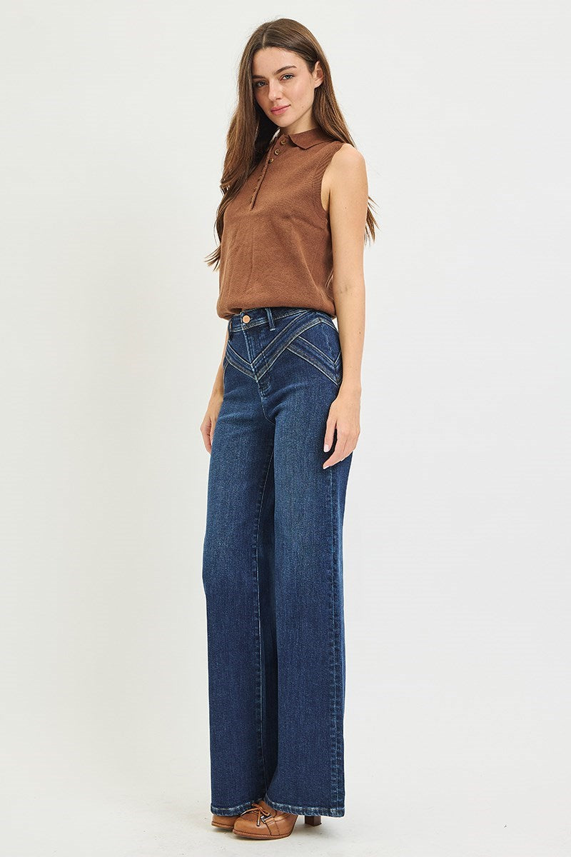 Rayna High Rise Wide Leg RISEN Jeans