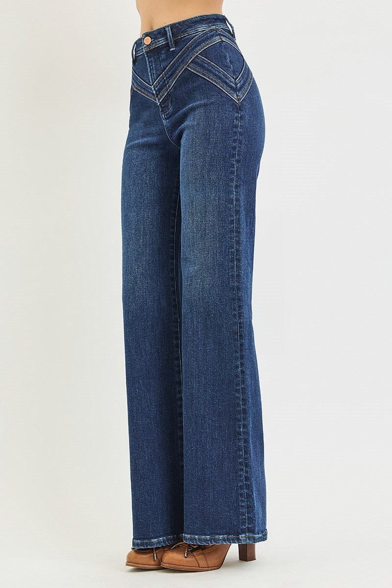 Rayna High Rise Wide Leg RISEN Jeans