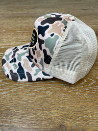 Patch (Camo) God's Love is Greater Snapback Hat