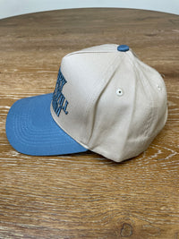 Embroidered (Blue) In Every Season I Will Praise Him Snapback Hat