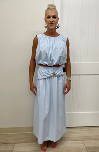 Starfish Bubble Top & Skirt Set (100% Cotton)