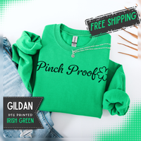 Pinch Proof – Gildan Heavy Blend | Trendy Women’s and Men's Soft Sweatshirt. Direct to Garment. Printed & Shipped in the USA. Unisex Sizes.