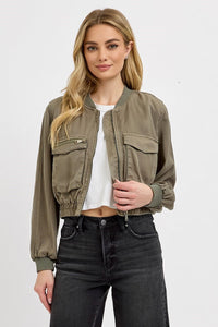Dani RISEN Bomber (Army Green) Jacket